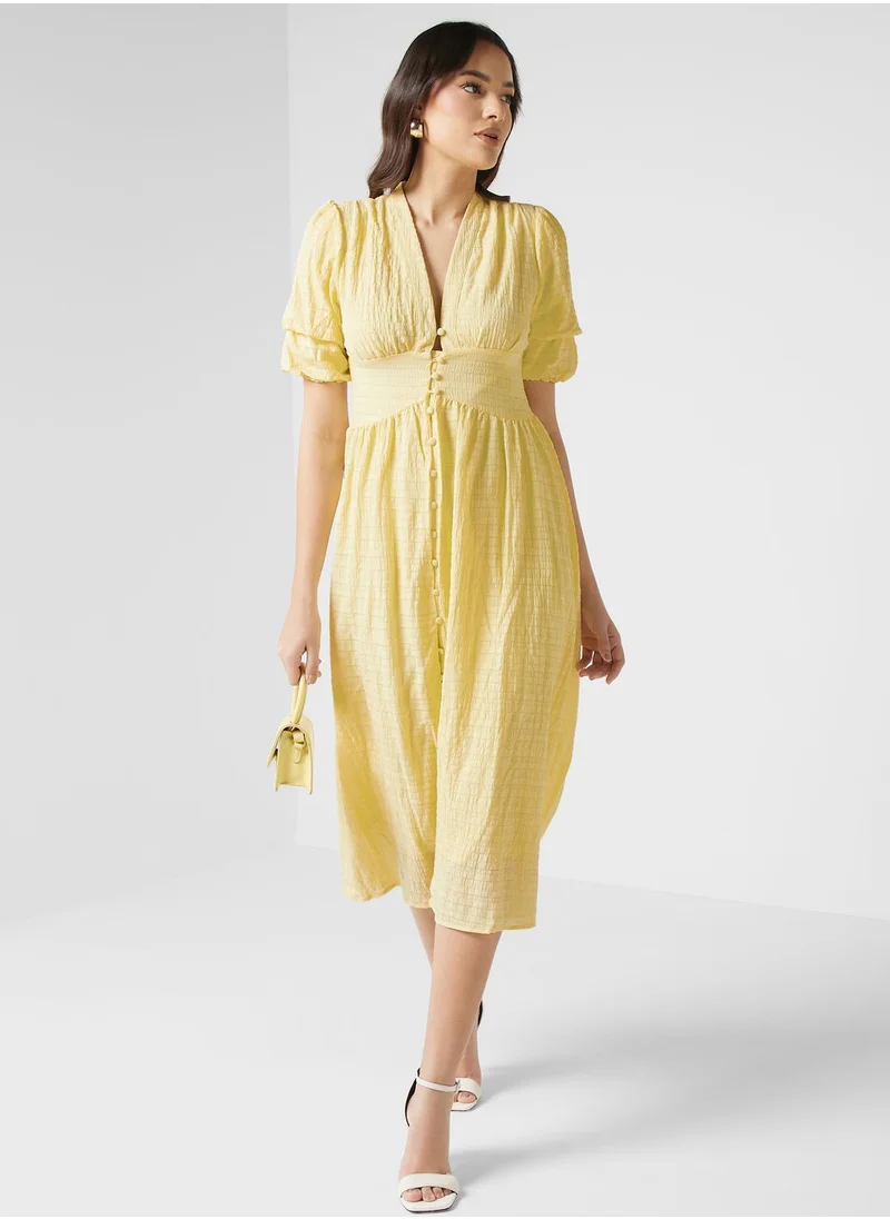 ELLA Ruffle Trim Dress