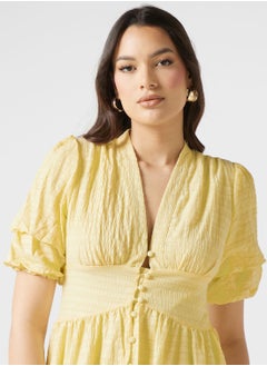 ELLA Ruffle Trim Dress  - Image 3