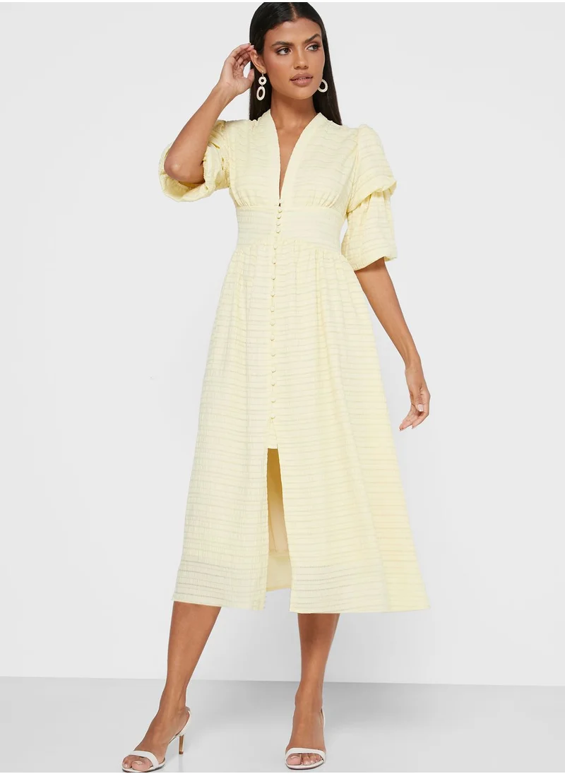 ELLA Ruffle Trim Dress