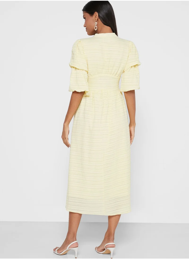 ELLA Ruffle Trim Dress