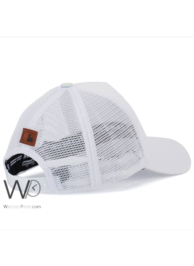 NEW ERA New Era New York Yankees NY Trucker Mesh Cap White Color Cotton Hat  - Image 2