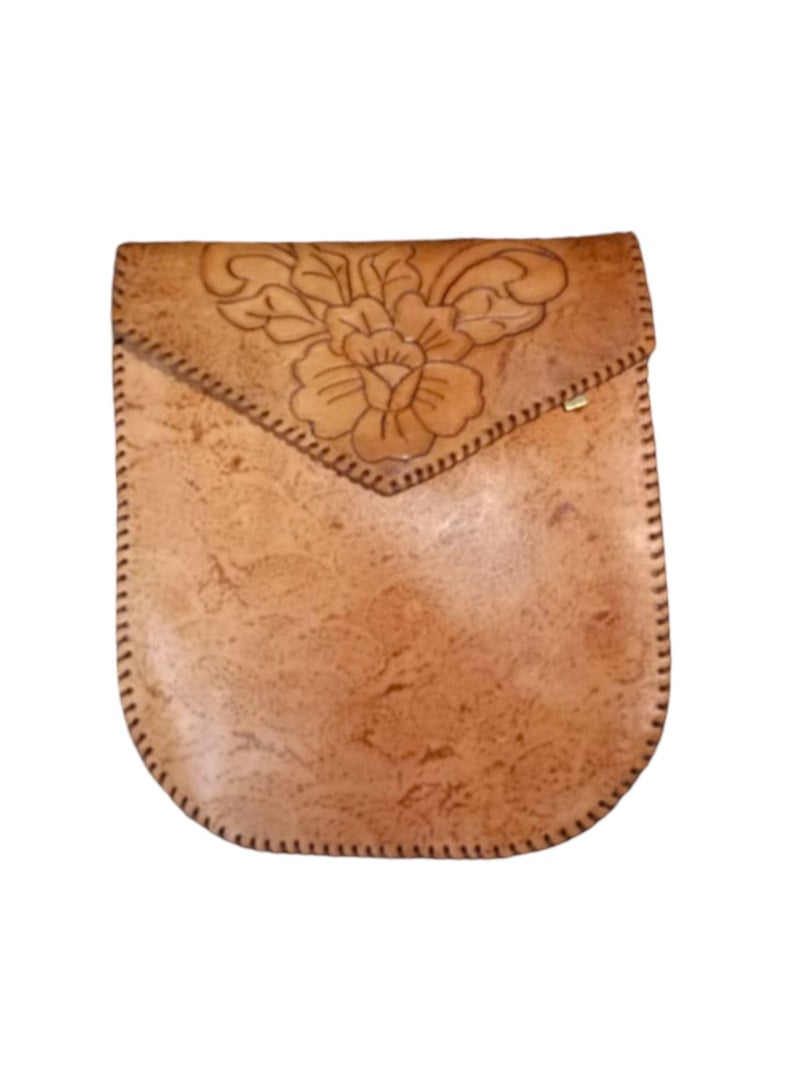 Sheer Fashionable Leather Crossbody Bag  - Image 1