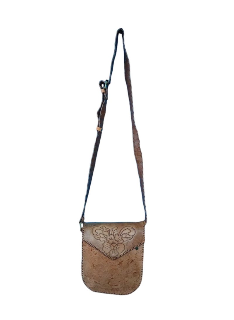 Sheer Fashionable Leather Crossbody Bag  - Image 2