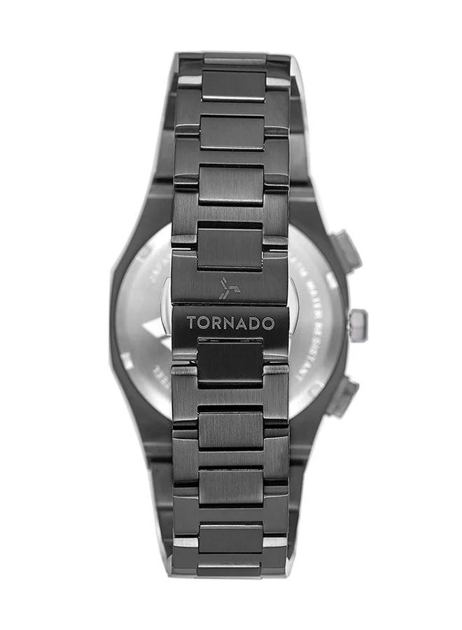 TORNADO Chronograph Grey Dial Watch - T21102-XBXX - 40mm