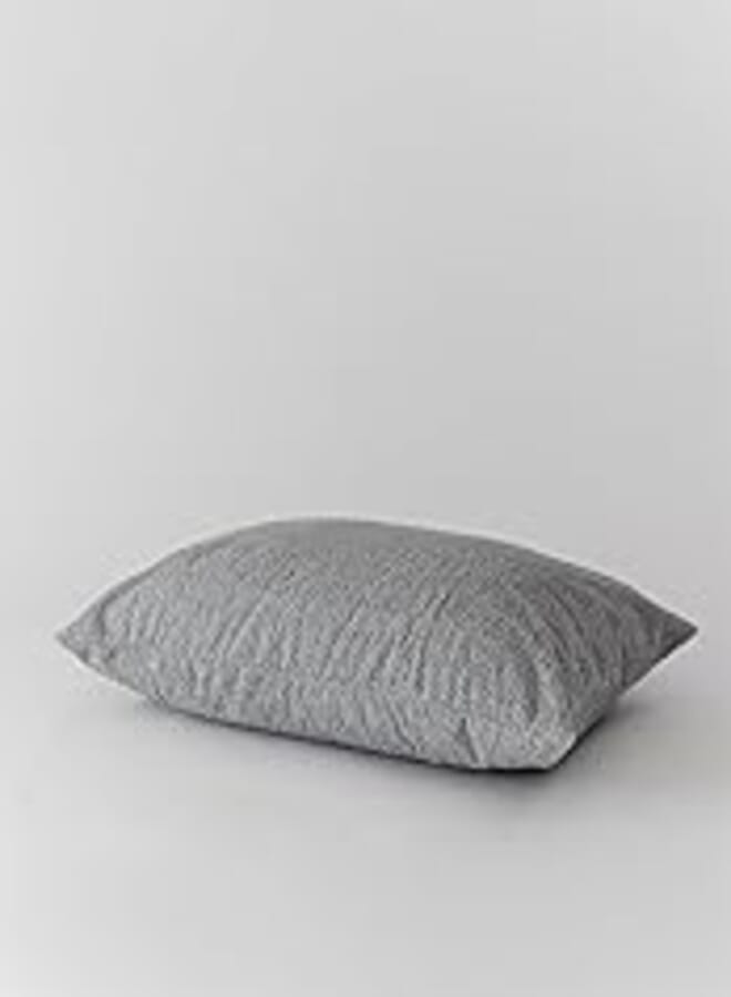 More Cottons Pillow Protector, 50 cm x 70 cm Size, Grey
