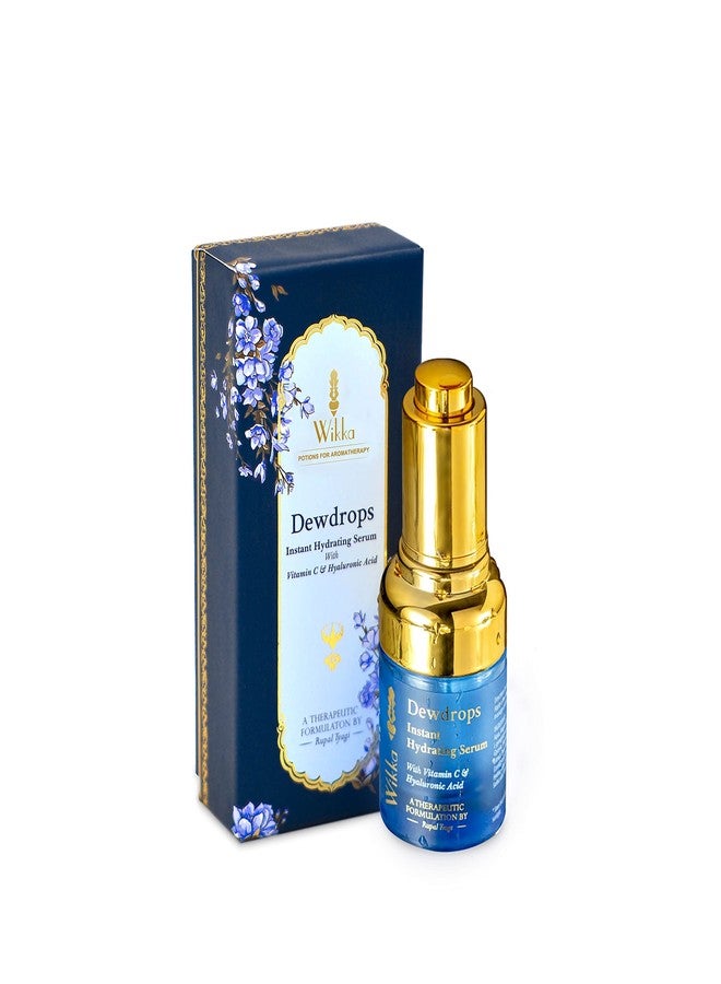 WIKKA Dew Drops Instant Hydrating Serum With Hyaluronic Acid and Vitamin C for Smooth Soft and Glowing Skin & Age-Defying Super Strength Rejuvenation - Anti-Wrinkle Facial Serum for Daily Use|30 ml - Image 2