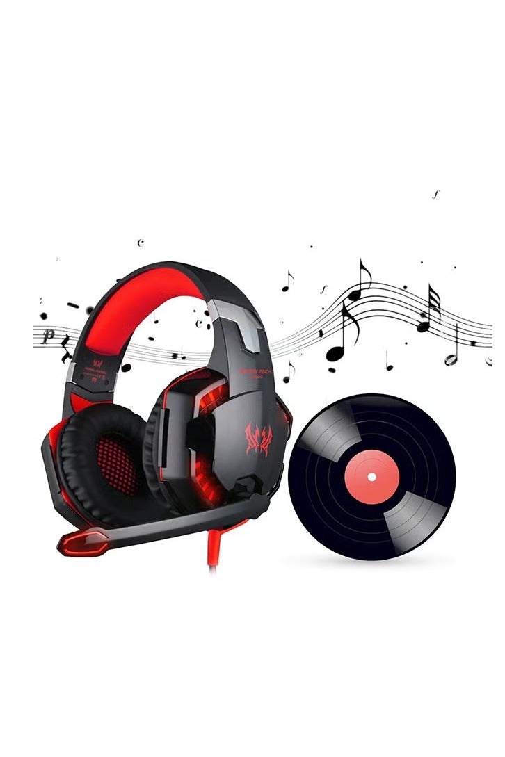 G2000 Wired Over-Ear Gaming Headphones With Mic For PS4/PS5/XOne/XSeries/NSwitch/PC - Image 4