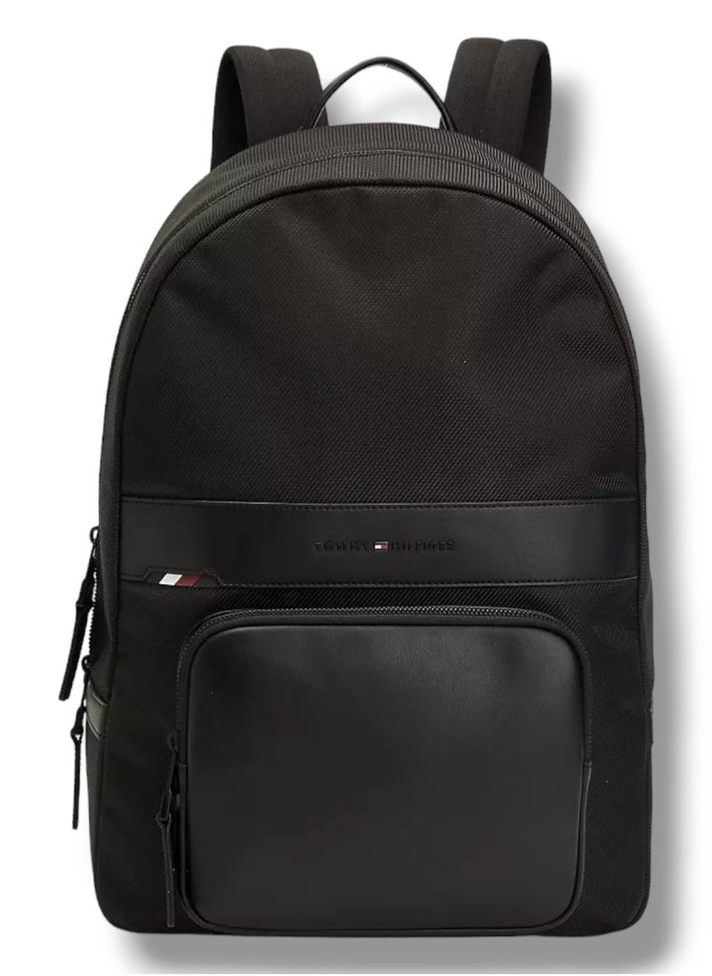 Tommy Hilfiger Plus - Tommy Hilfiger Men’s Essential Backpack, Black - Image 1