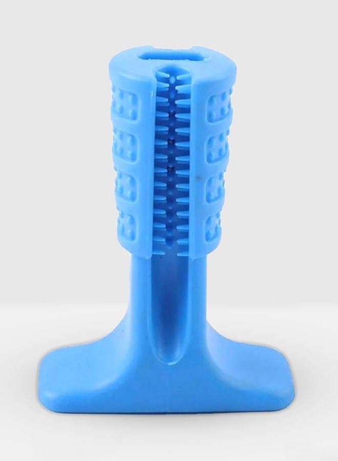 NIBEMINENT Dog Massage Cleaning Toothbrush Blue - Image 1