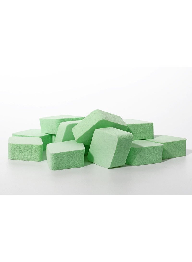 Ucanbe 12Pcs Multi-Color Rhombus Makeup Sponges – Dual-Use Dry & Wet Beauty Blenders, Reusable Soft Cosmetic Puffs for Foundation & Powder (Pink, White, Blue, Green) - Image 5