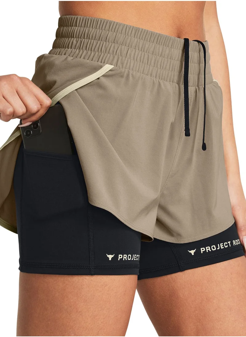 UNDER ARMOUR Project Rock Flex Shorts