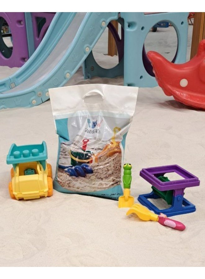SAND BEACH 10 kg white sand for children's play from the sand beach - Image 3