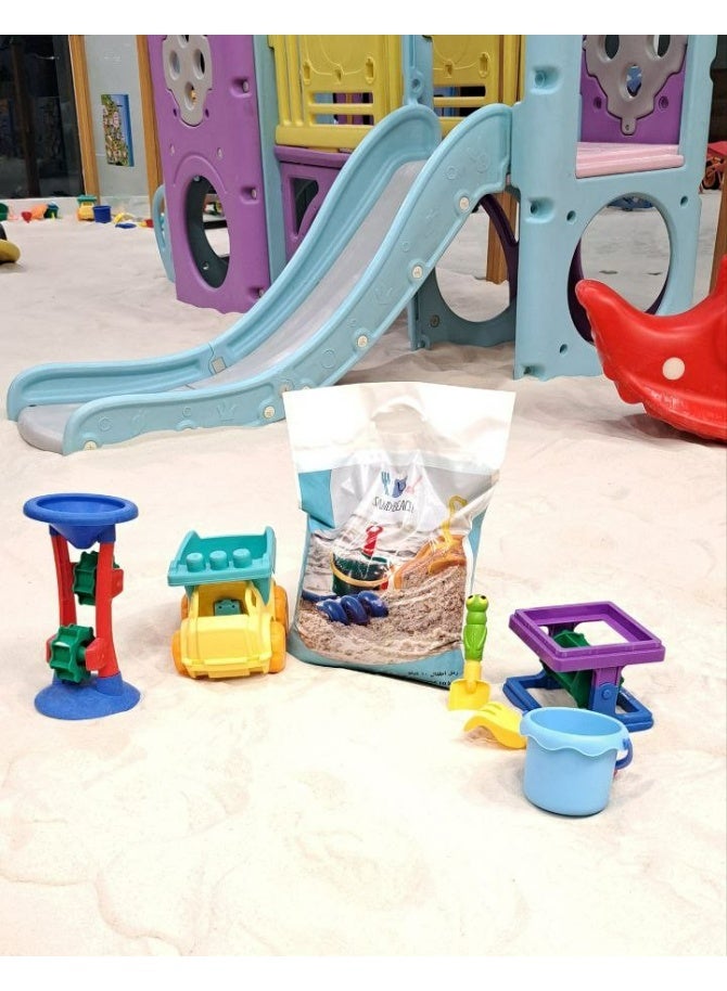 SAND BEACH 10 kg white sand for children's play from the sand beach - Image 2