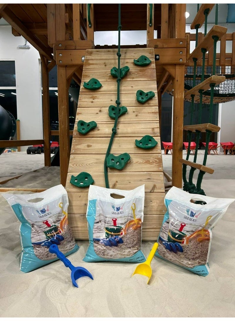 SAND BEACH 10 kg white sand for children's play from the sand beach - Image 5