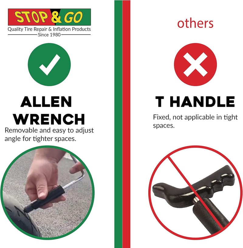 Stop & Go 6000 إصلاح الإطارات، أسود - Image 3
