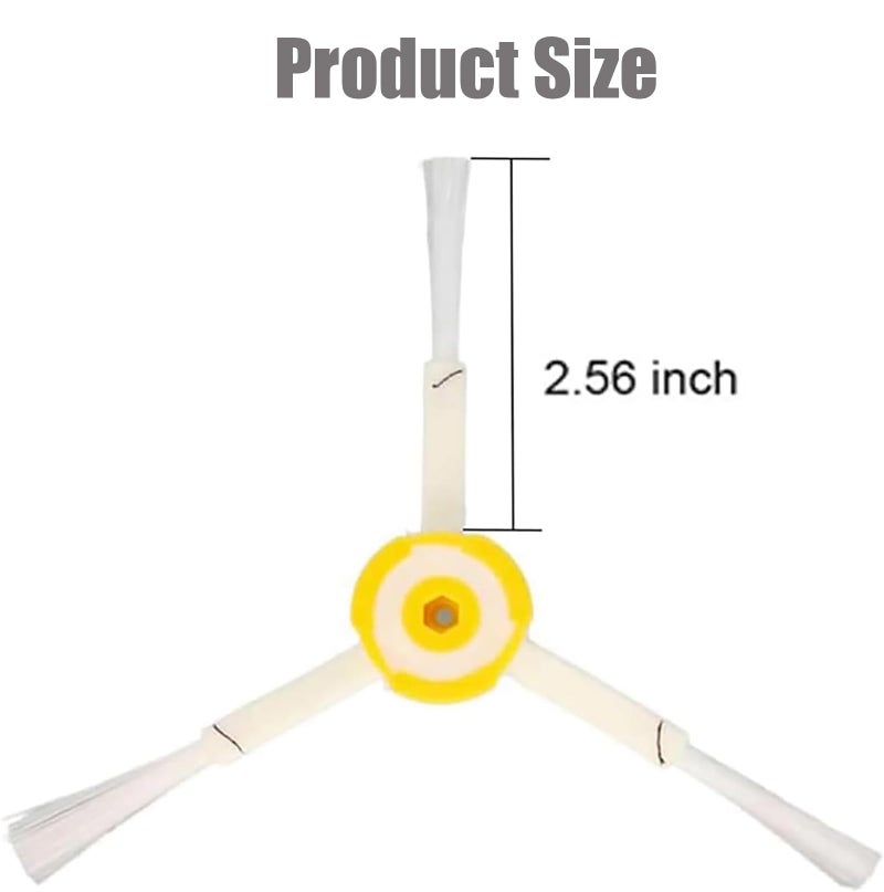 Detetap Side Brush Replacement for IRobot Roomba 900,800,700 and 600 Series 960 980 985 860 870 877 880 890 891 895 805 761 770 780 790 614 650 665 671 675 690 694 Models 6-Pack - Image 5