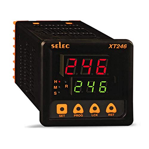 Selec Make Multifunction Timer, 6 Time Ranges, Size : 72 x 72mm [XT246](Pack of 1) - Image 5