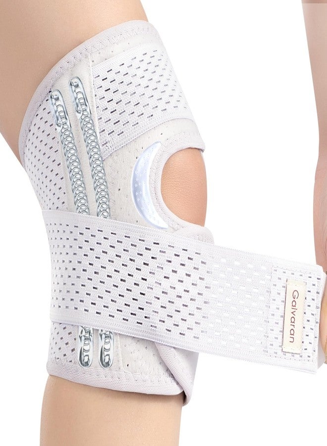 Galvaran Knee Brace for Women & Men with Side Stabilizers Upgraded for Meniscus Tear, ACL, MCL Arthritis Knee Pain Relief, Adjustable Breathable Injury Recovery Knee Support - Image 1