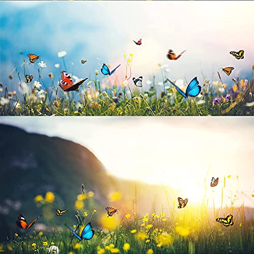 Magideal� Colorful Flying Butterfly On Stick Model Home Garden Lawn Ornament 7X5.5Cm - Image 5