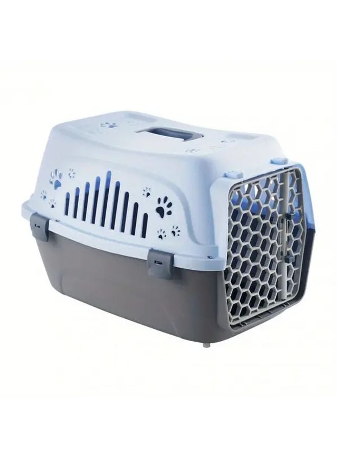 Airline Approved Pet Carrier With Wheels And Ventilation Beige Color - Image 2
