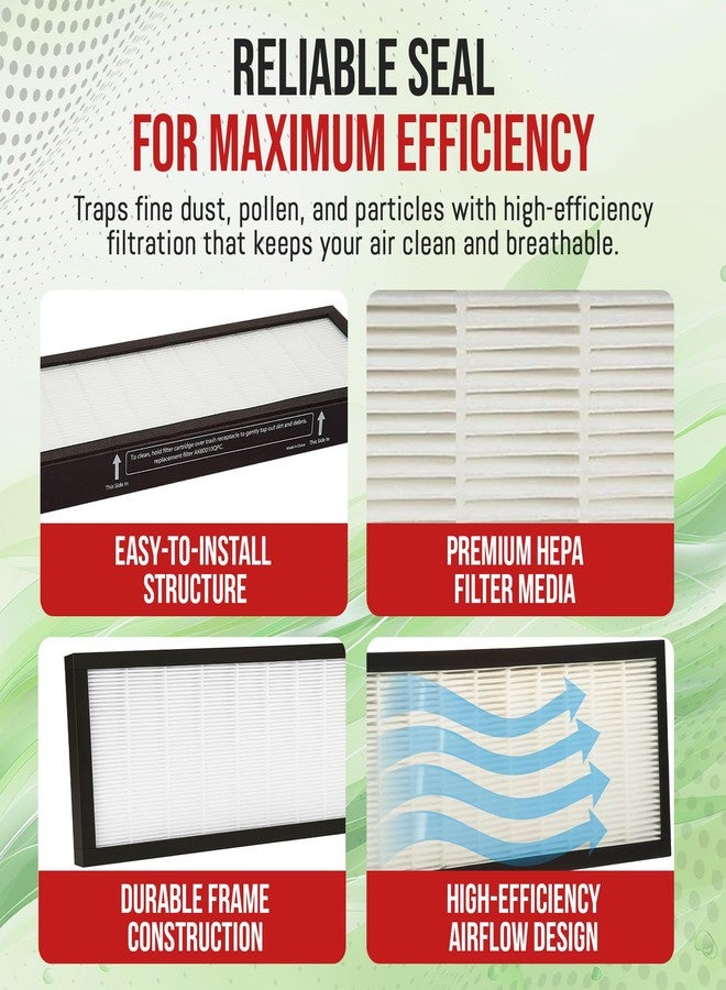 MP Maresh Products WK17001QPC HEPA Filter Replacement for Oreck V35729 Air Purifier - For Dust, and Particles, Premium HEPA Filter, Durable Design, Easy to Install - White 1-Pack - Image 5