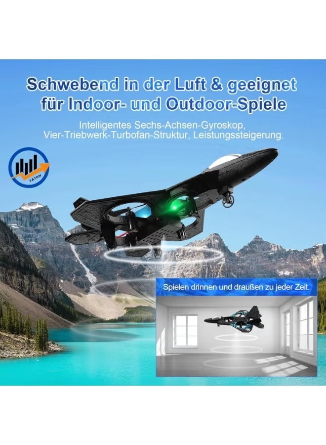Vertical Takeoff Drone - L0712 Military Rc Drone With Led Lights And 1 Battery, Suitable For Kids And Adults - Image 2
