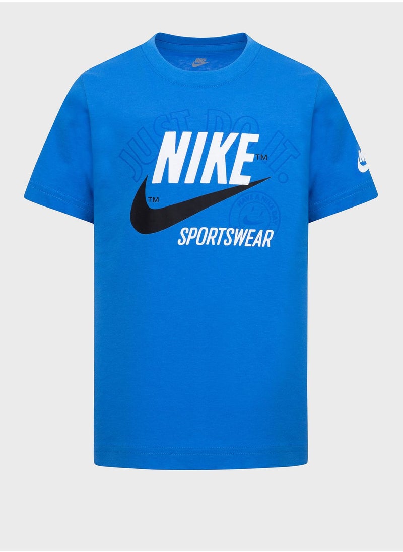 Nike - Kids Retro T-Shirt - Image 1
