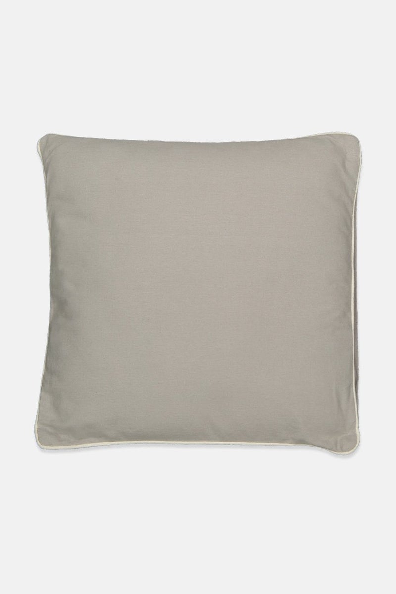 Muy Mucho Piping Pillow Cushion, Grey - Image 2