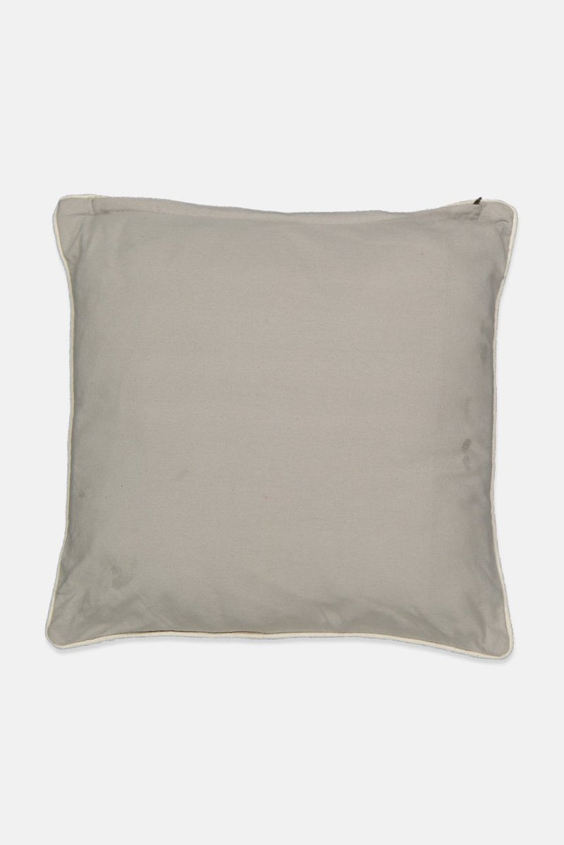 Muy Mucho Piping Pillow Cushion, Grey - Image 1