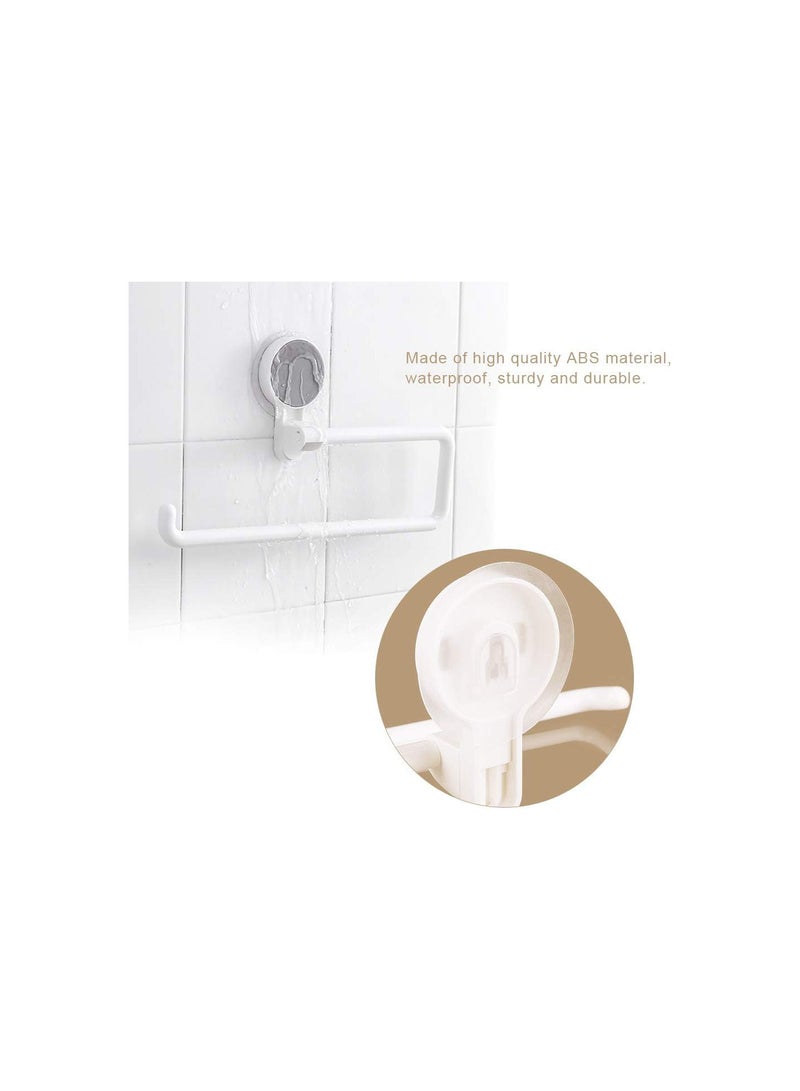 GGOOT Paper Towel Holder, No-Drilling Suction Cup Toilet Paper Roll Holder Wall Mounted Bathroom Tissue Rack Bathroom Kitchen Roll Rack Storage Holder for Bathroom Kitchen - Image 4