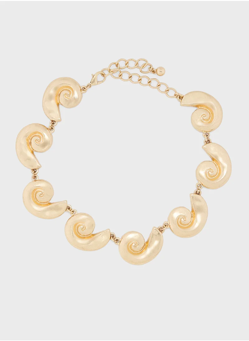 جينجر Shell Necklace