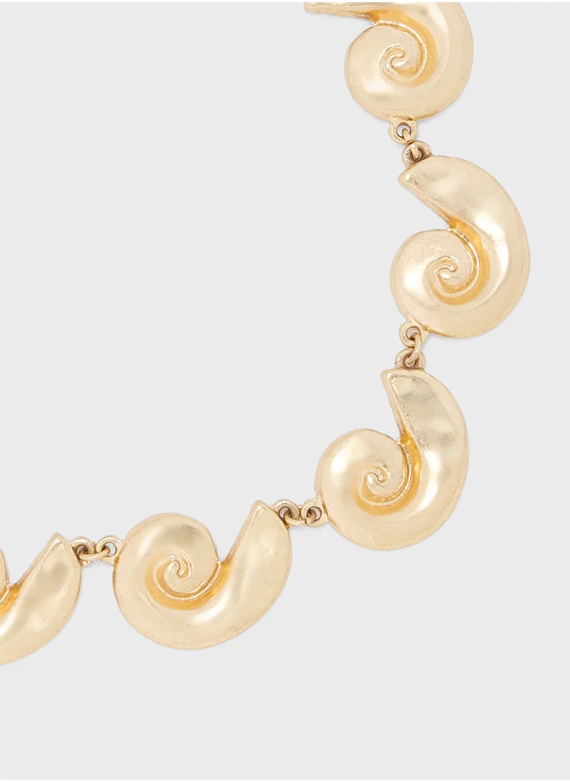 جينجر Shell Necklace