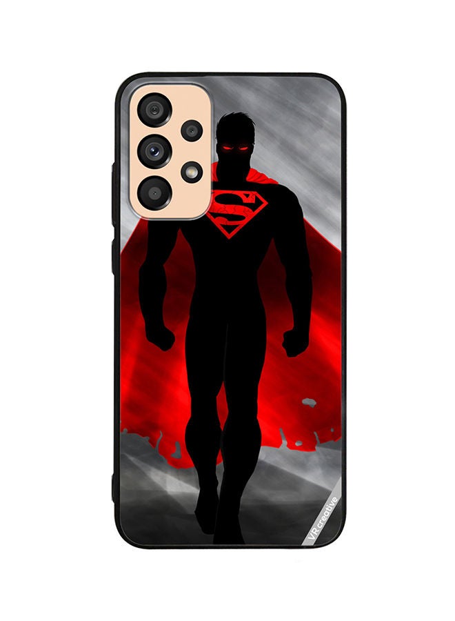 VR CREATIVE Protective Case Cover For Samsung Galaxy A53 5G Superman Black And Red Design Multicolour - Image 1
