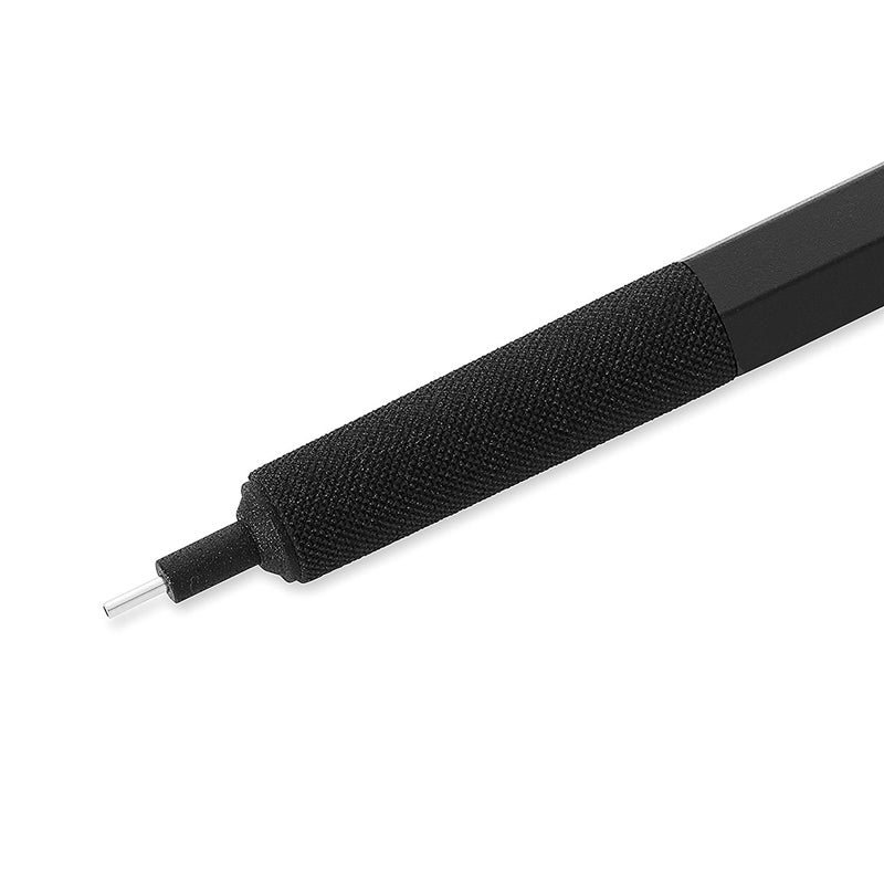 rOtring 600 Full-Metal Body 0.7mm Mechanical Pencil, Black, for Precise Ruler-Based Drawing - Image 2