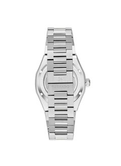 TORNADO Tornado AUTONOVA AUTOMATIC Men's TMI NH70 Movement Watch, Automatic Display and Solid Stainless Steel Brushed Bracelet Strap - T24303-SBSH, Silver  - Image 3