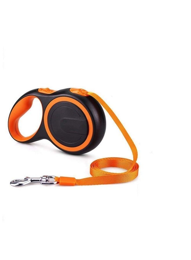 Pets Empire Tangle-Free Retractable Dog Leash | Heavy Duty Training Leash for Pets with Anti-Slip Handle | Strong Nylon Tape & One-Handed Brake Pause Lock - Medium Size, Multicolor - Image 2