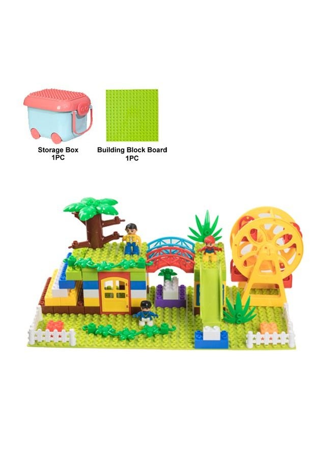XIANGYU Kids Intelligent Toys Assemble Building Blocks Dream Park Theme  - Image 1