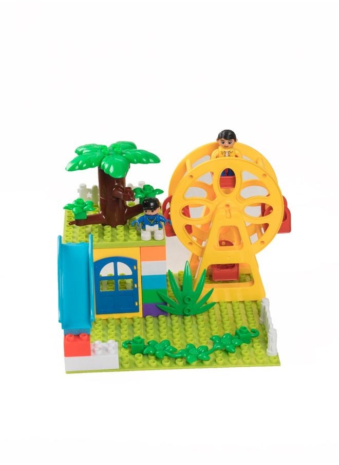 XIANGYU Kids Intelligent Toys Assemble Building Blocks Dream Park Theme  - Image 5