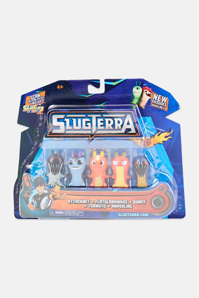 SLUGTERRA 5 Pieces Slug Collectible Figures - Image 1