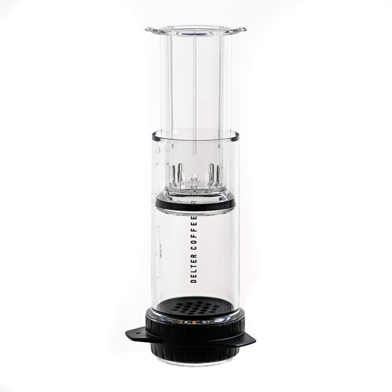 Delter Coffee Press, 400ml, Transparent Grey - Image 3