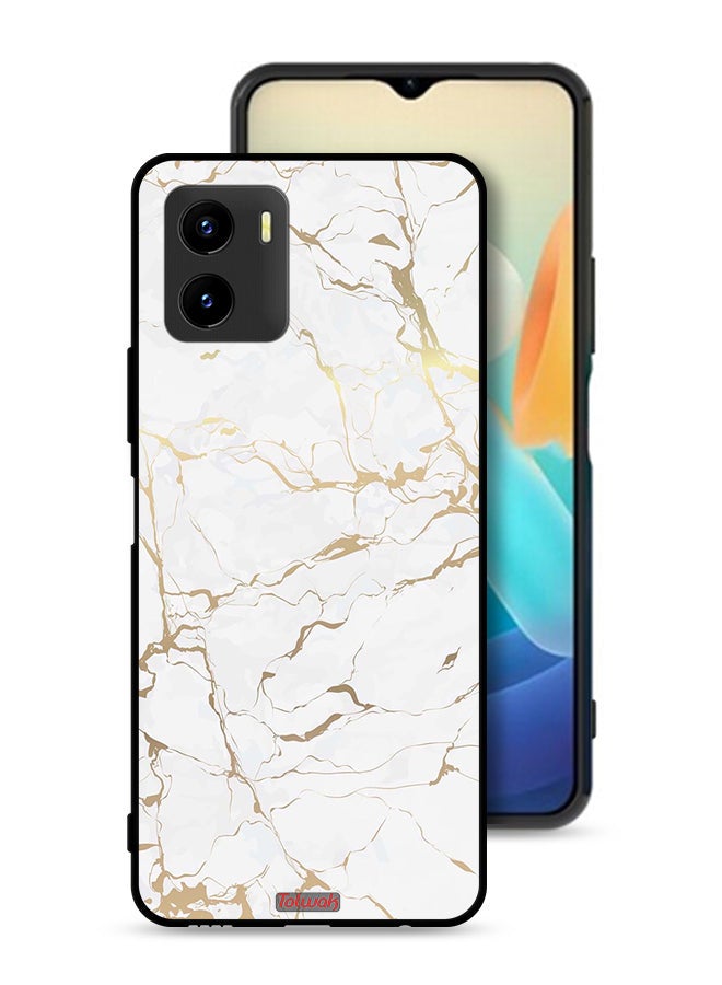 Tolwak Vivo Y15s Protective Case Cover Marble Pattern - Image 1