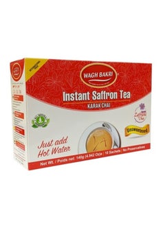 WAGH BAKRI WAGH BAKRI UNSWEETENED SAFFRON INST TEA PREMIX 140GM 