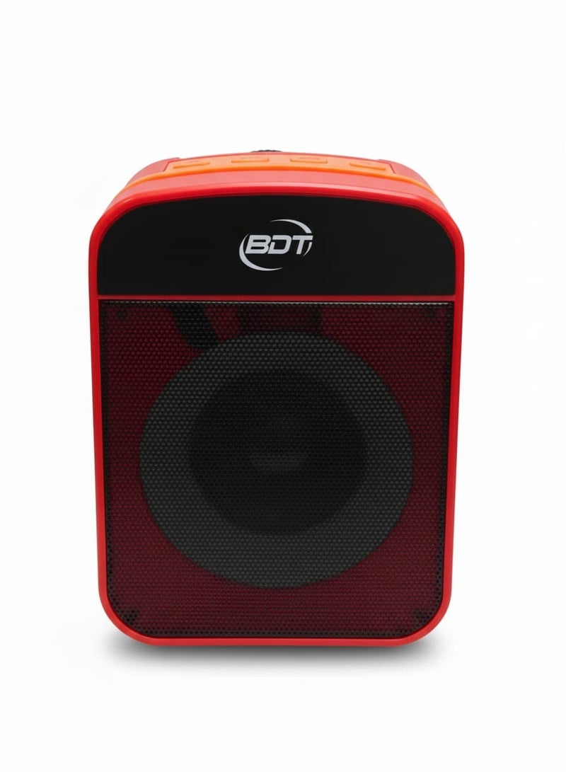 AN955 Portable Wireless Bluetooth Speaker with USB and Micro SD Support and High-Quality Sound