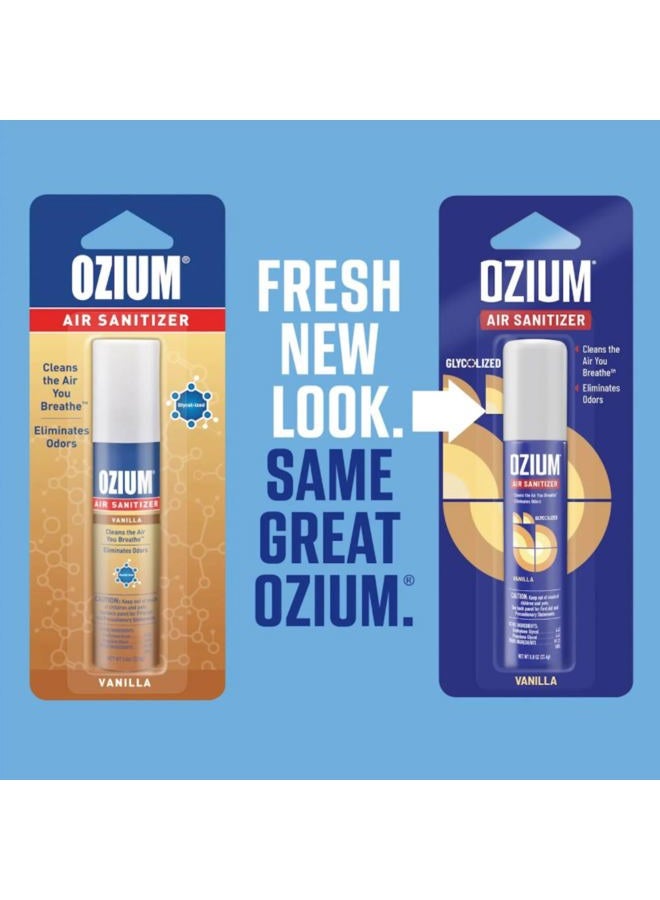 Ozium Spray 0.8 Oz Ozium Air Sanitizer and Disinfectant Spray (Vanilla) USA - Image 2
