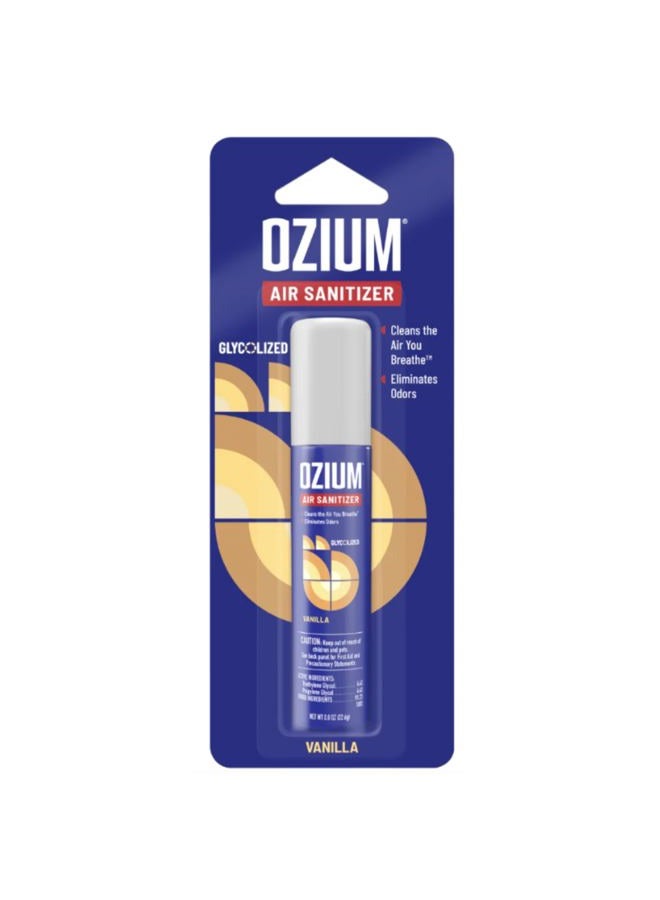 Ozium Spray 0.8 Oz Ozium Air Sanitizer and Disinfectant Spray (Vanilla) USA - Image 1