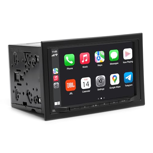 JBL Legend 700 2-DIN 7" Touchscreen Car Stereo with Wireless Apple CarPlay & Android Auto, Bluetooth, 4x50W Output, 16-Band EQ, Subwoofer Control, DAB/DAB+ Radio, and 6 Preamp Outputs - Image 3