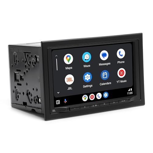 JBL Legend 700 2-DIN 7" Touchscreen Car Stereo with Wireless Apple CarPlay & Android Auto, Bluetooth, 4x50W Output, 16-Band EQ, Subwoofer Control, DAB/DAB+ Radio, and 6 Preamp Outputs - Image 2