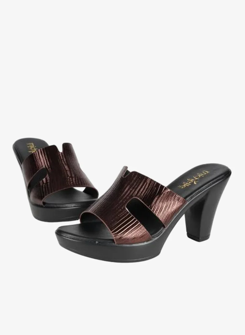 Michelle Morgan Bronze 092-2920 Michelle Morgan Ladies High Heel Sandals 914RJ40K Bronze for Women | Best Price UAE
