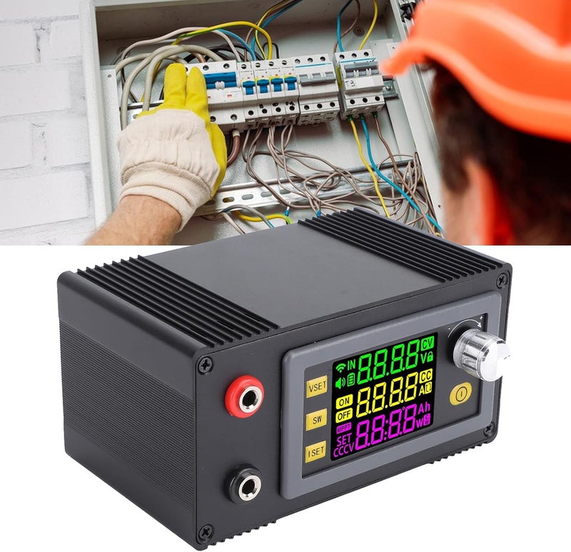 Stabilizer and DC Voltage Regulator - 12V to 72V DC Input - 0V to 65V 9A 585W Output - Digital Display with MPPT Solar Charging Support and Soft Start Function - Image 4