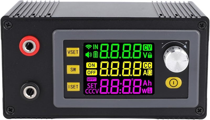Stabilizer and DC Voltage Regulator - 12V to 72V DC Input - 0V to 65V 9A 585W Output - Digital Display with MPPT Solar Charging Support and Soft Start Function - Image 1